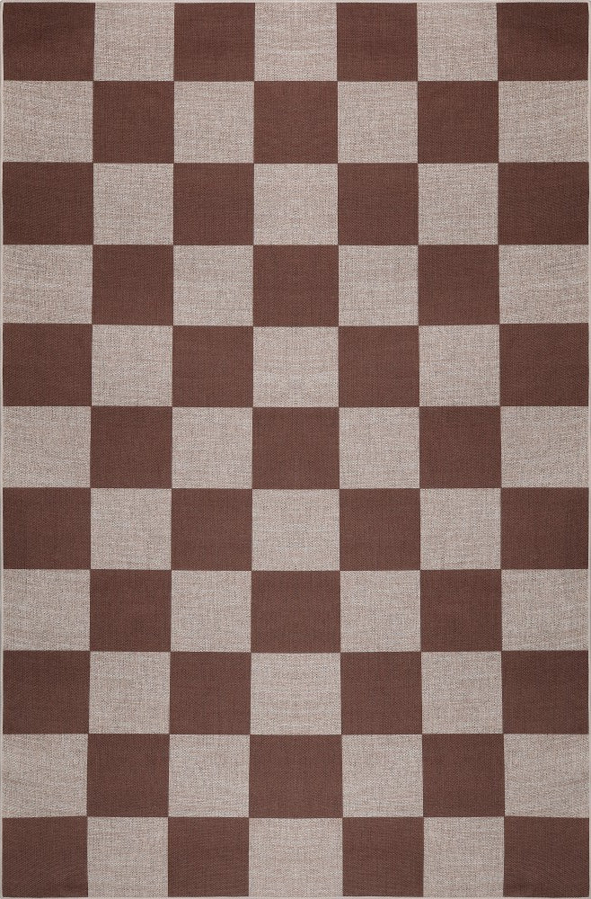 Spring Checkerboard Non-slip Machine-washable Area Rug
