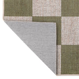 Spring Checkerboard Non-slip Machine-washable Area Rug