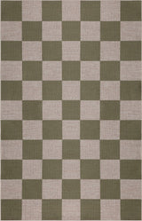 Spring Checkerboard Non-slip Machine-washable Area Rug
