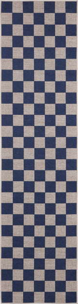 Spring Checkerboard Non-slip Machine-washable Area Rug