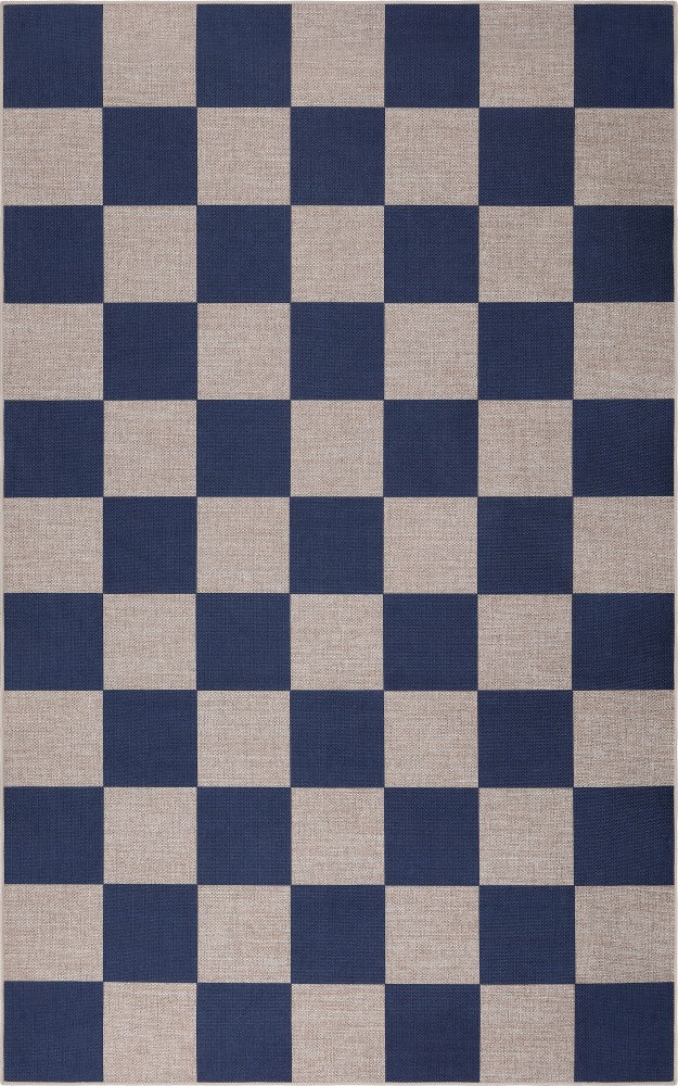 Spring Checkerboard Non-slip Machine-washable Area Rug