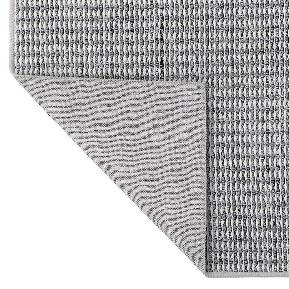 Skye Heathered Tonal Textured Non-slip Machine-washable Area Rug