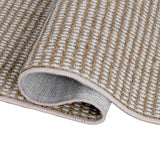 Skye Heathered Tonal Textured Non-slip Machine-washable Area Rug
