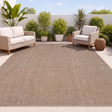 Skye Heathered Tonal Textured Non-slip Machine-washable Area Rug