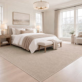 Skye Heathered Tonal Textured Non-slip Machine-washable Area Rug
