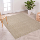 Skye Heathered Tonal Textured Non-slip Machine-washable Area Rug