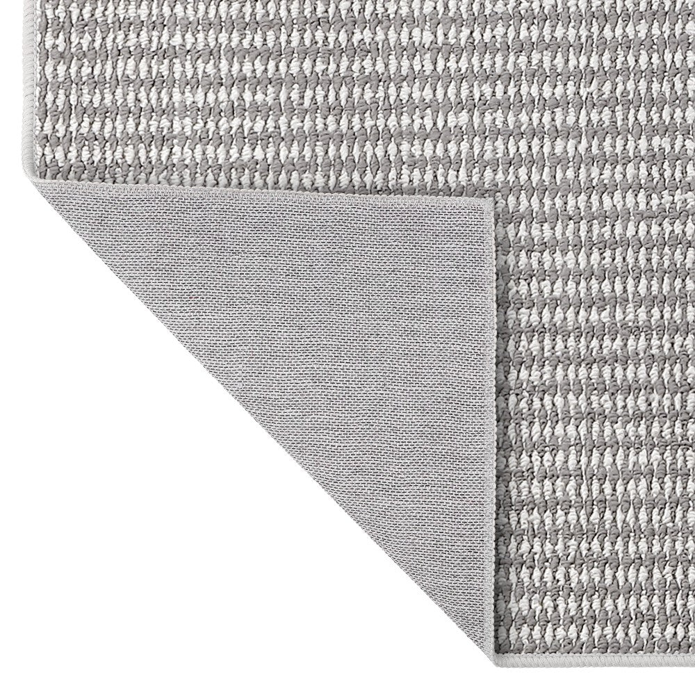 Skye Heathered Tonal Textured Non-slip Machine-washable Area Rug