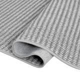 Skye Heathered Tonal Textured Non-slip Machine-washable Area Rug