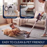 Skye Heathered Tonal Textured Non-slip Machine-washable Area Rug