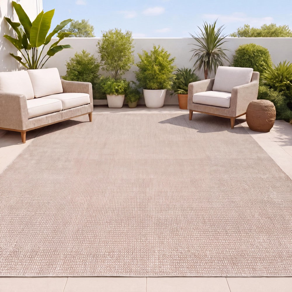 Skye Heathered Tonal Textured Non-slip Machine-washable Area Rug