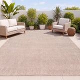 Skye Heathered Tonal Textured Non-slip Machine-washable Area Rug