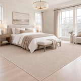 Skye Heathered Tonal Textured Non-slip Machine-washable Area Rug