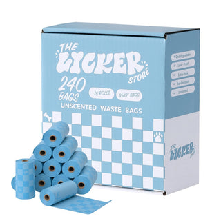 Extra Thick Leak-Proof Unscented Dog Poop Bags