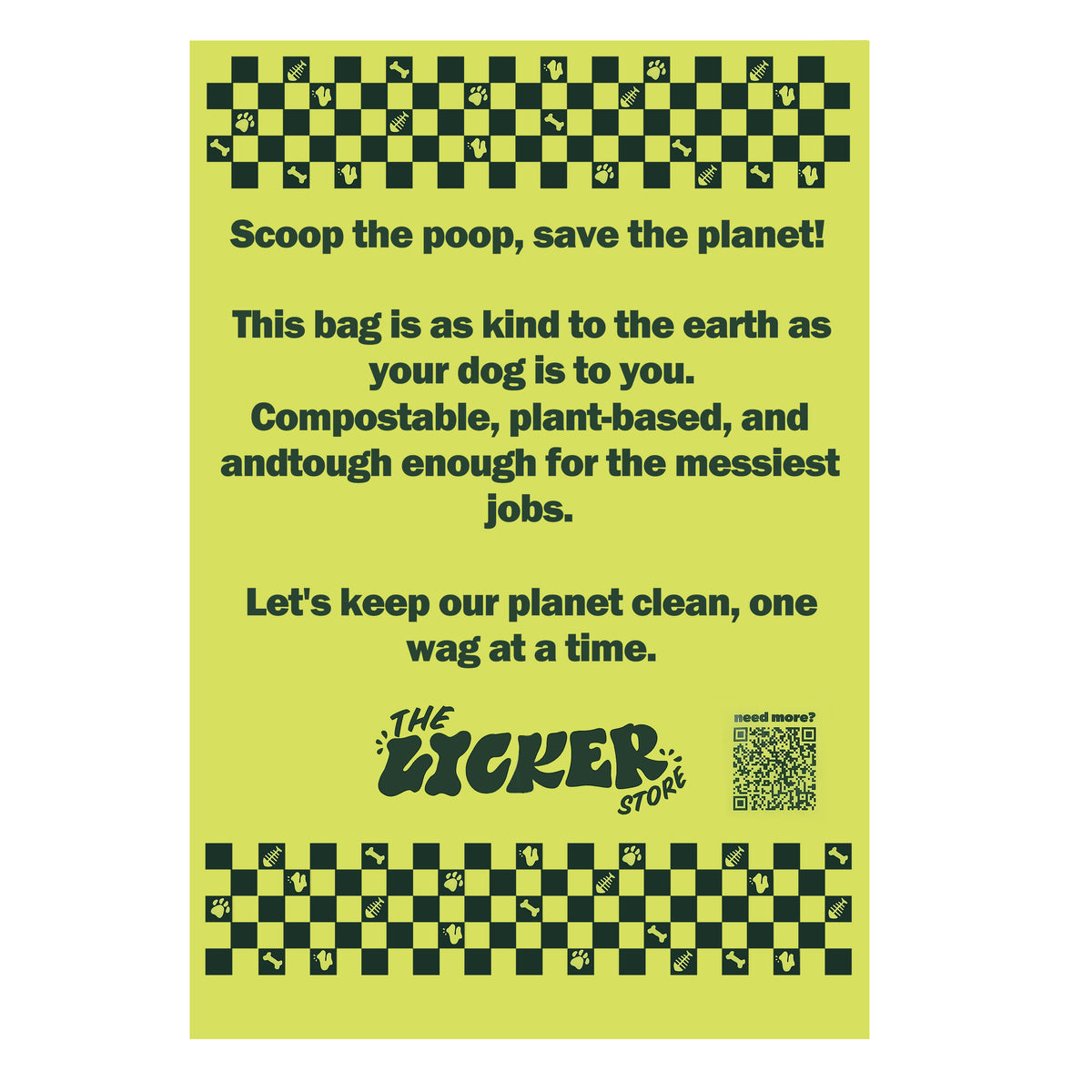 Biodegradable Extra Thick Leak-Proof Dog Poop Bags