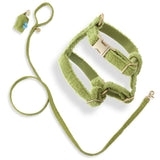 Nand Bouclé Adjustable H Harness and Leash Walk Set with Poop Bag Pouch