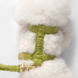 Nand Bouclé Adjustable H Harness and Leash Walk Set with Poop Bag Pouch