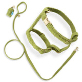 Nand Bouclé Adjustable H Harness and Leash Walk Set with Poop Bag Pouch