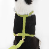 Nand Bouclé Adjustable H Harness and Leash Walk Set with Poop Bag Pouch