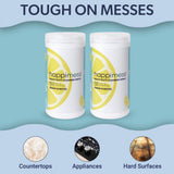 Sage All-Purpose Multi-Surface Heavy Duty Wipes, Bleach Free, Extra Strong, Super Moist, Tough on Messes
