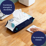Sequoia All-Purpose Multi Surface Heavy Duty Thick Kitchen Cleaning Wipes, Bleach Free, Extra Strong, Super Moist, Tough on Messes