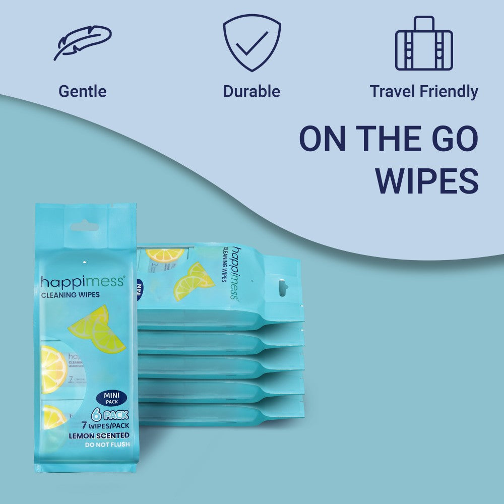 Willow Travel All-Purpose Multi Surface Heavy Duty Wipes, Bleach Free, Extra Strong, Super Moist, Tough on Messes