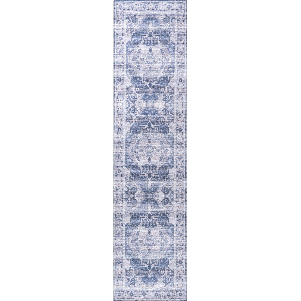 Tomlin Ornate Medallion Washable Area Rug