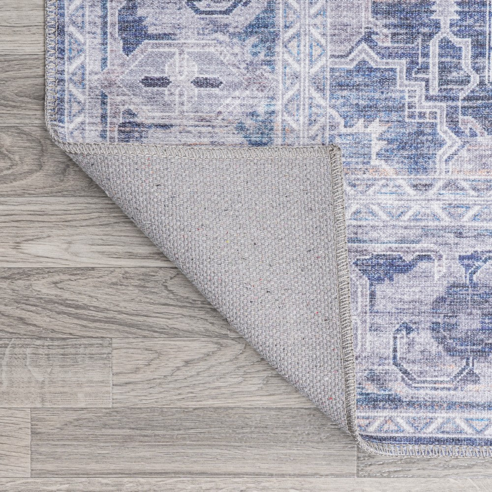 Tomlin Ornate Medallion Washable Area Rug