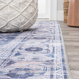 Tomlin Ornate Medallion Washable Area Rug
