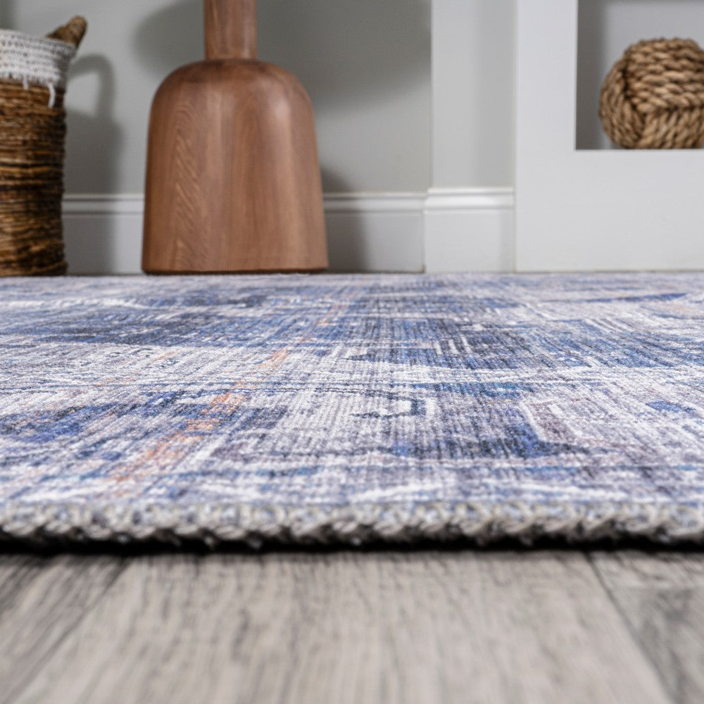 Tomlin Ornate Medallion Washable Area Rug