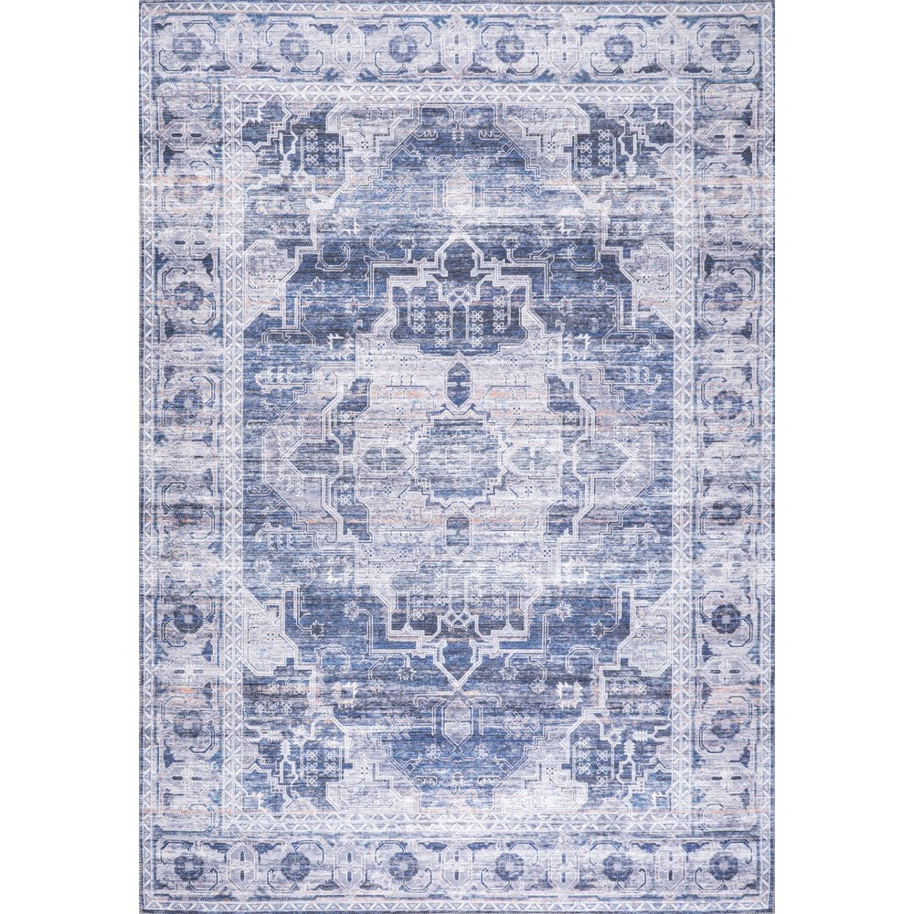 Tomlin Ornate Medallion Washable Area Rug