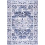 Tomlin Ornate Medallion Washable Area Rug