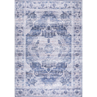 Tomlin Ornate Medallion Washable Area Rug