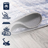 Tomlin Ornate Medallion Washable Area Rug