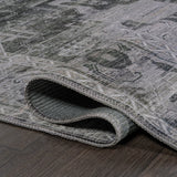 Tomlin Ornate Medallion Washable Area Rug