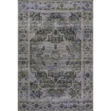 Tomlin Ornate Medallion Washable Area Rug