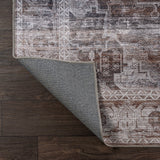 Tomlin Ornate Medallion Washable Area Rug