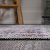 Tomlin Ornate Medallion Washable Area Rug