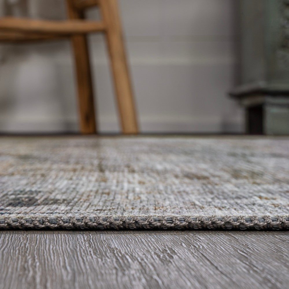 Tomlin Ornate Medallion Washable Area Rug