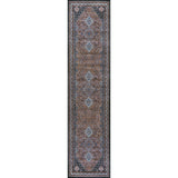Herr Geometric Medallion Washable Area Rug