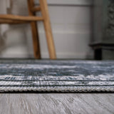 Herr Geometric Medallion Washable Area Rug