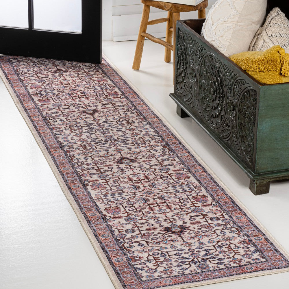 Jiminy Persian Washable Area Rug