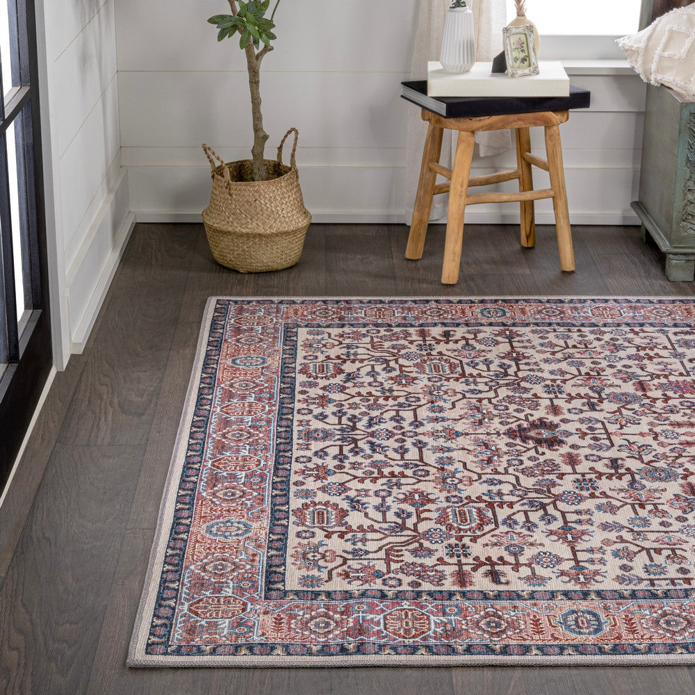 Jiminy Persian Washable Area Rug