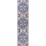 Garza Ornate Large Medallion Washable Area Rug