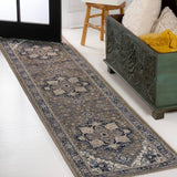 Garza Ornate Large Medallion Washable Area Rug