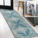 Reedsy bohemian Medallion Washable Area Rug