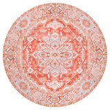 Marshall Ornate Medallion Washable Area Rug