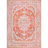 Marshall Ornate Medallion Washable Area Rug