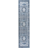 Marshall Ornate Medallion Washable Area Rug