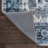 Marshall Ornate Medallion Washable Area Rug