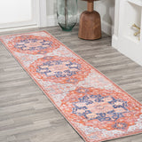 Twitty Ornate Medallion Washable Area Rug